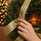 Antler Whisper Silver Ring – 925 Sterling Adjustable Deer Antler Ring