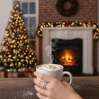 Antler Whisper Silver Ring – 925 Sterling Adjustable Deer Antler Ring