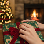 Antler Whisper Silver Ring – 925 Sterling Adjustable Deer Antler Ring