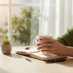 Emerald Leaf Silver Ring – Nature-Inspired Adjustable Design