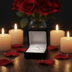 Aurora Silver Ring – Light Born from Silence