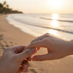 Aurora Silver Ring – Light Born from Silence