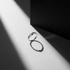 Aurora Silver Ring – Light Born from Silence