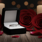 Aurora Silver Ring – Light Born from Silence