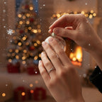 Twist of Light Silver Ring – Minimalist Elegance for Christmas Gift