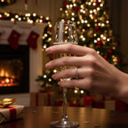 Twist of Light Silver Ring – Minimalist Elegance for Christmas Gift