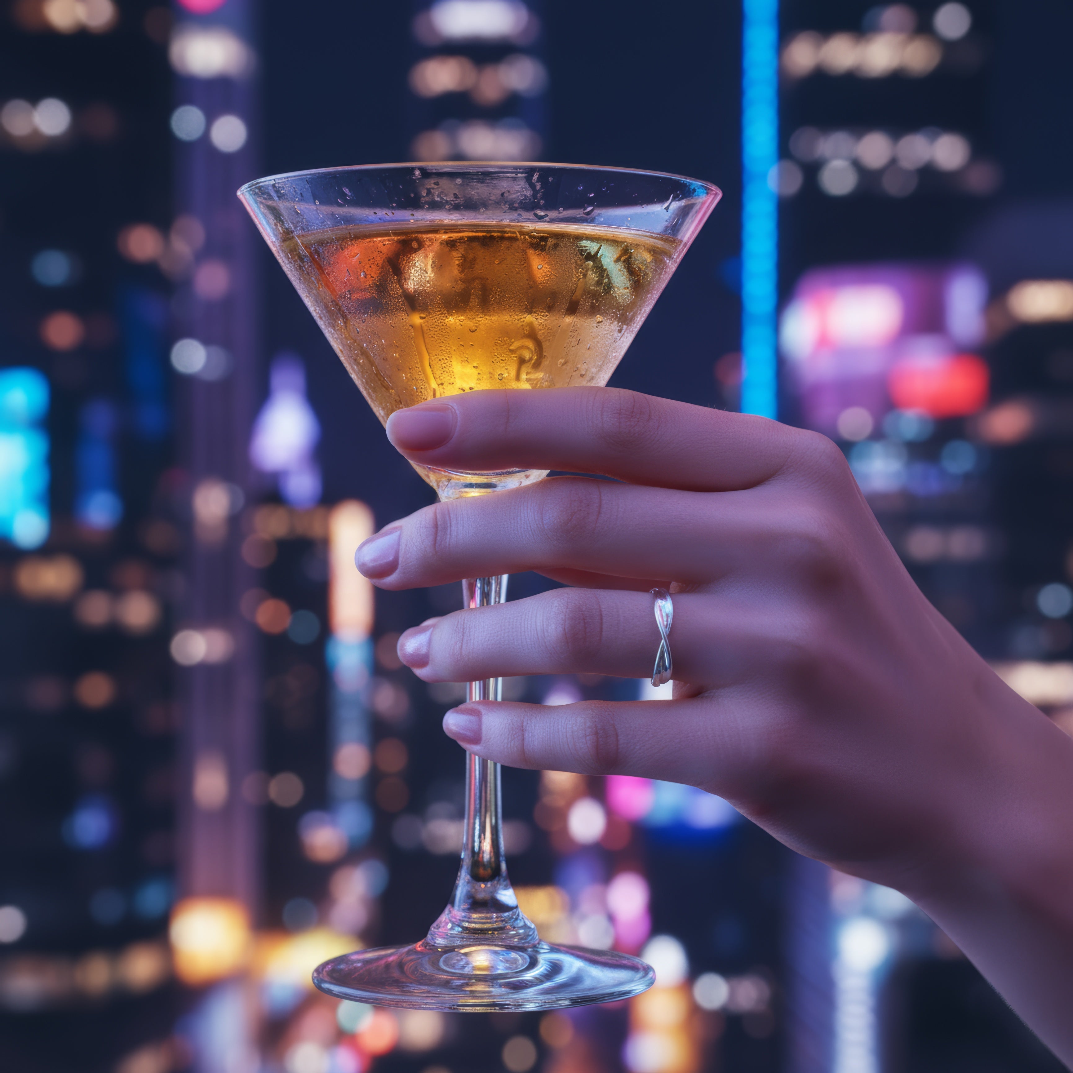 Moonlight Vow Silver Ring – The Gentle Promise