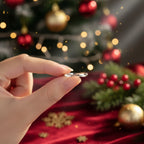 Moonlight Vow Silver Ring – The Gentle Promise