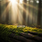Braided Silver Self-Love Ring – For the One Who Shines Within