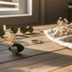 Starlight Knot Silver Ring – When Light Meets Eternity