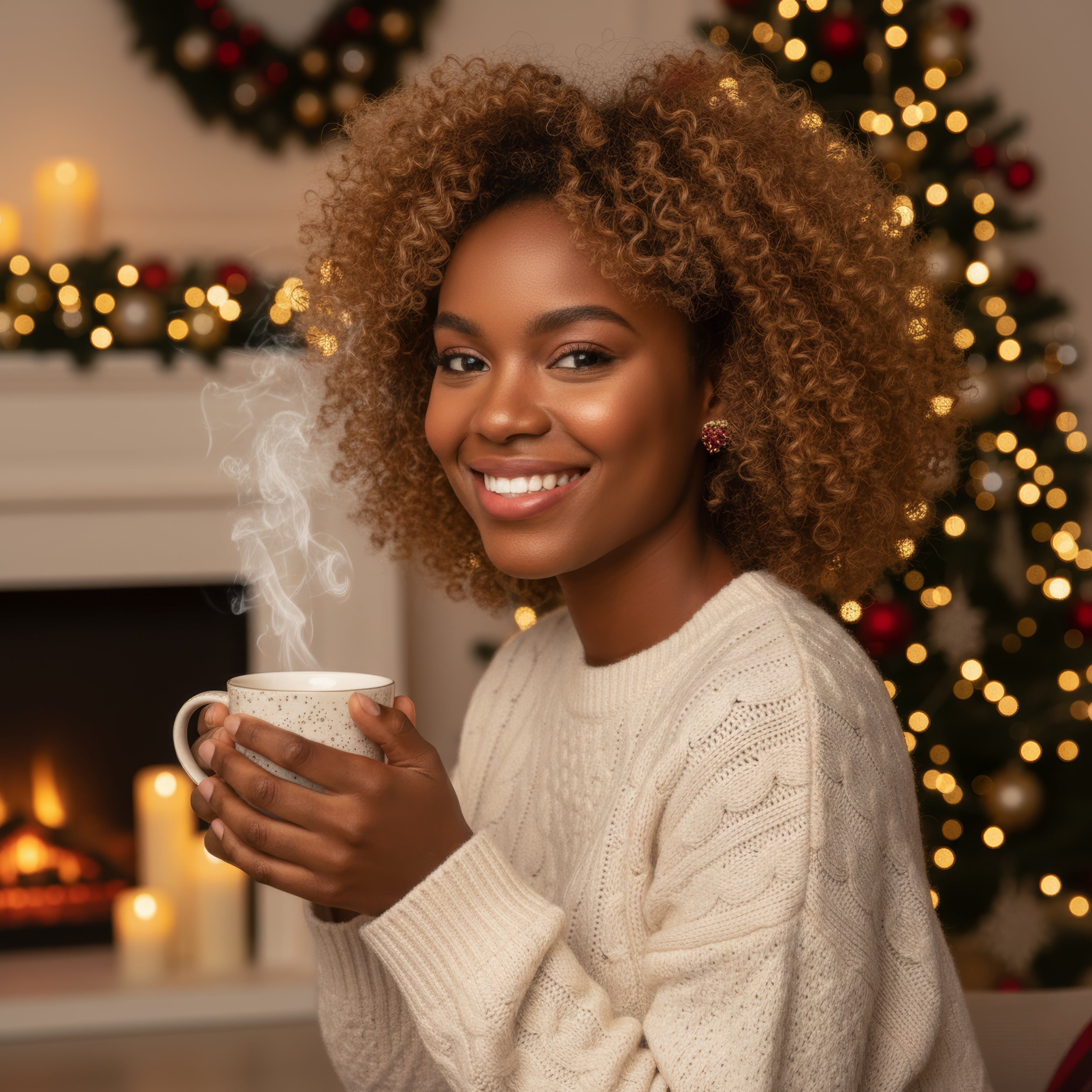 Strawberry Spark Earrings – Sweet Holiday Glow