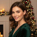 Strawberry Spark Earrings – Sweet Holiday Glow