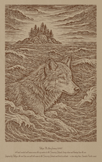 Takaya – The Lone Journey (2012) – Laser Engraved Wooden Wall Art