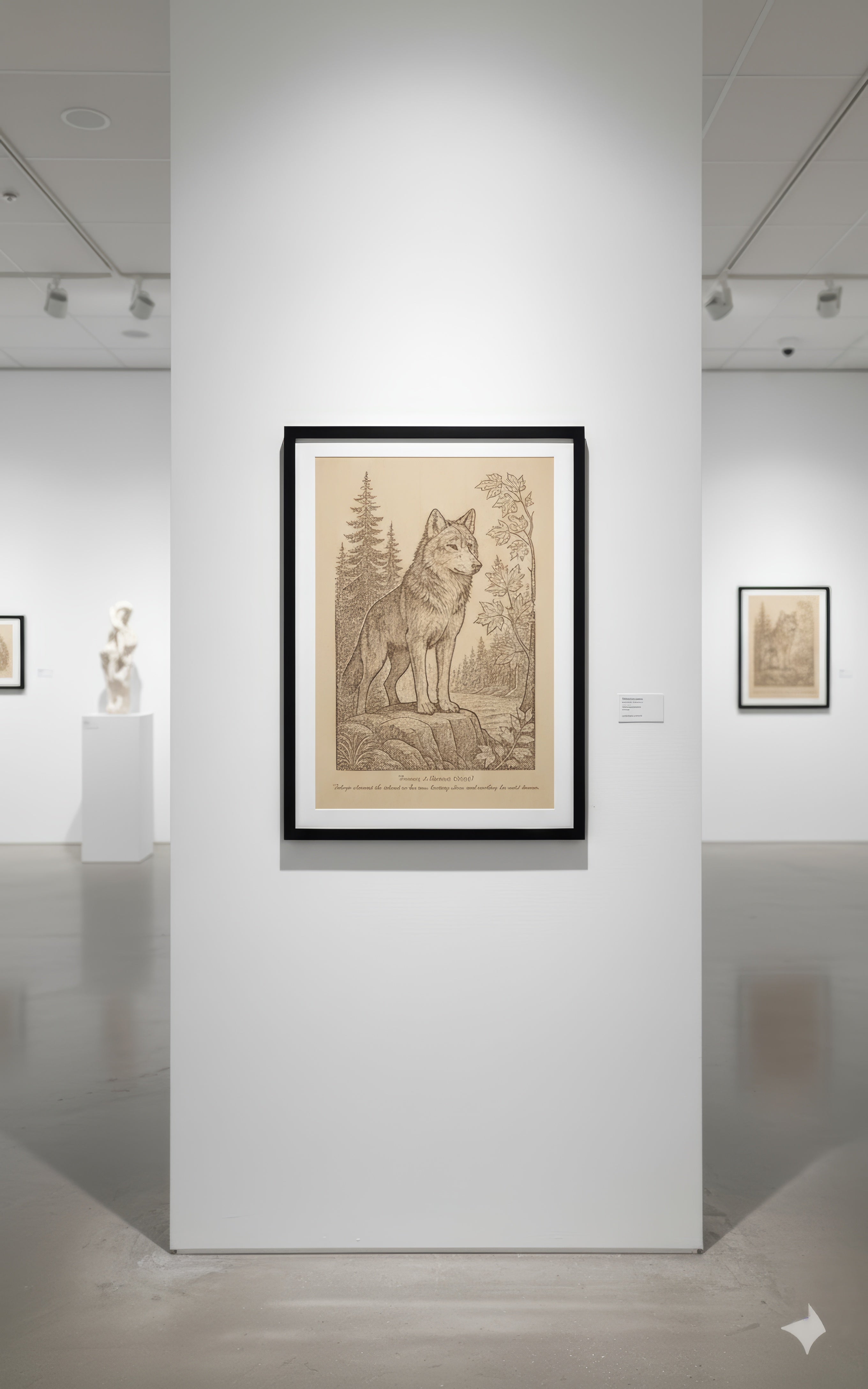 Takaya – Island Guardian (2013) – Laser Engraved Wooden Wall Art