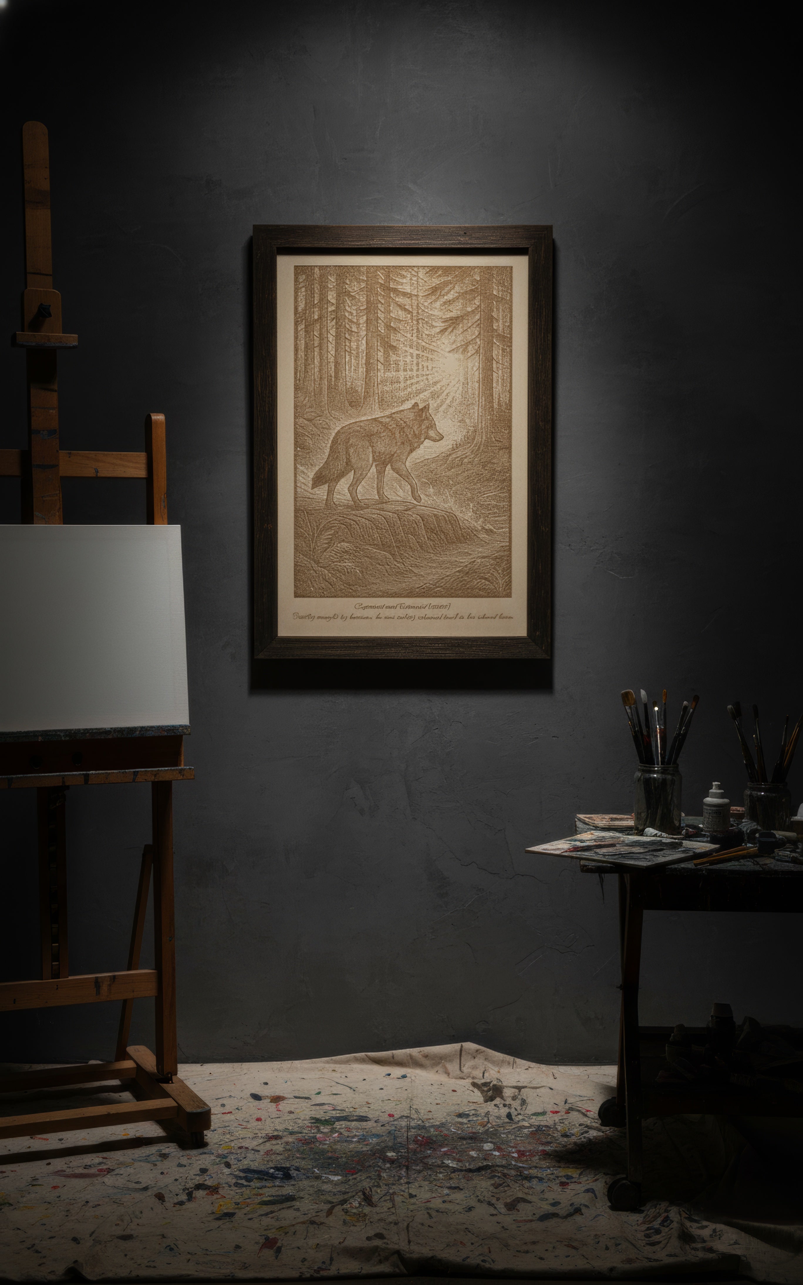 Takaya – Captured and Returned (2019) – Laser Engraved Wooden Wall Art