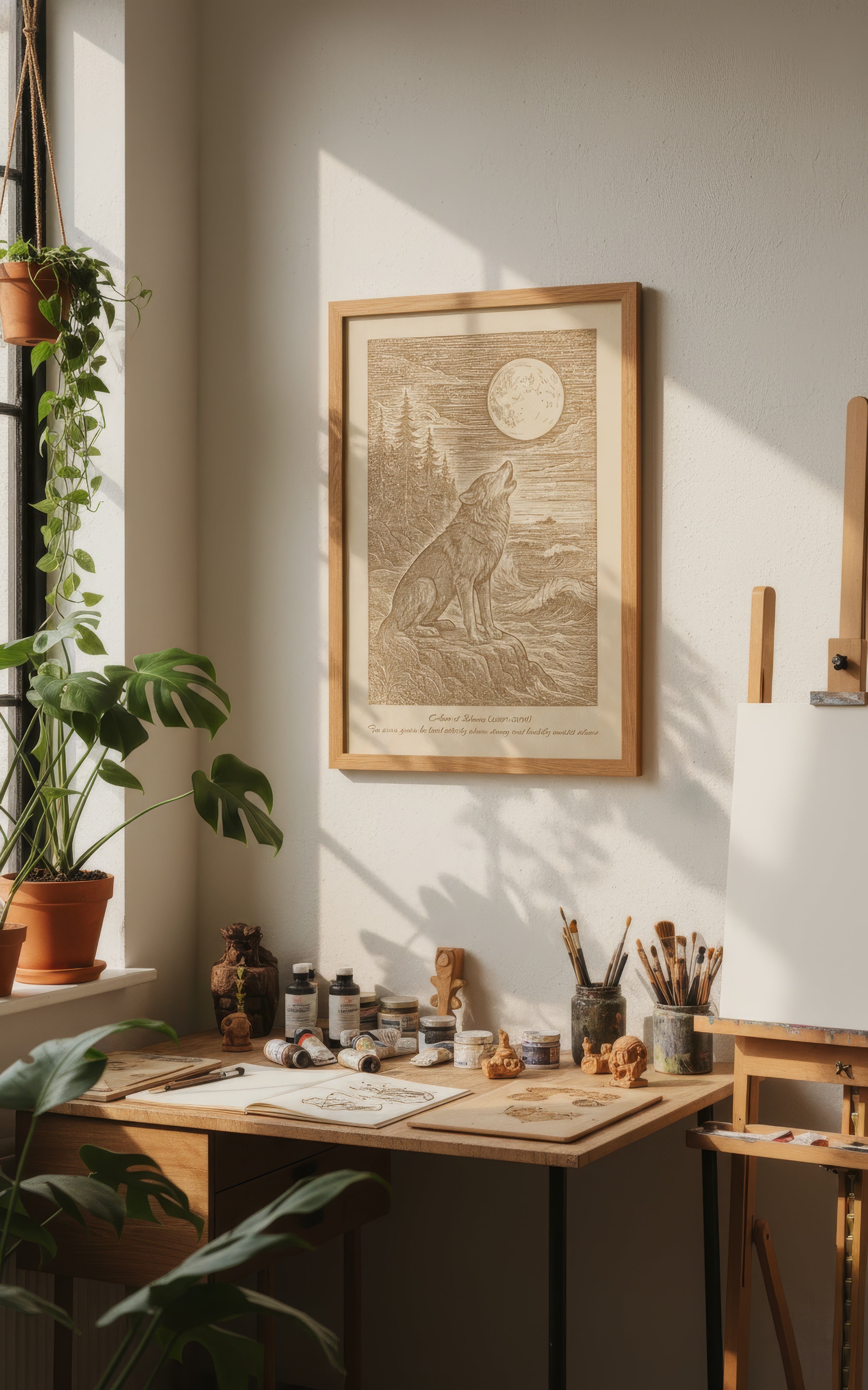 Takaya – Echoes of Silence (2017–2018) – Laser Engraved Wooden Wall Art