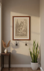 Takaya – Island Guardian (2013) – Laser Engraved Wooden Wall Art