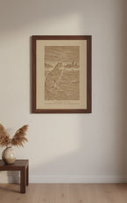 Takaya – Echoes of Silence II (2018–2019) – Laser Engraved Wooden Wall Art