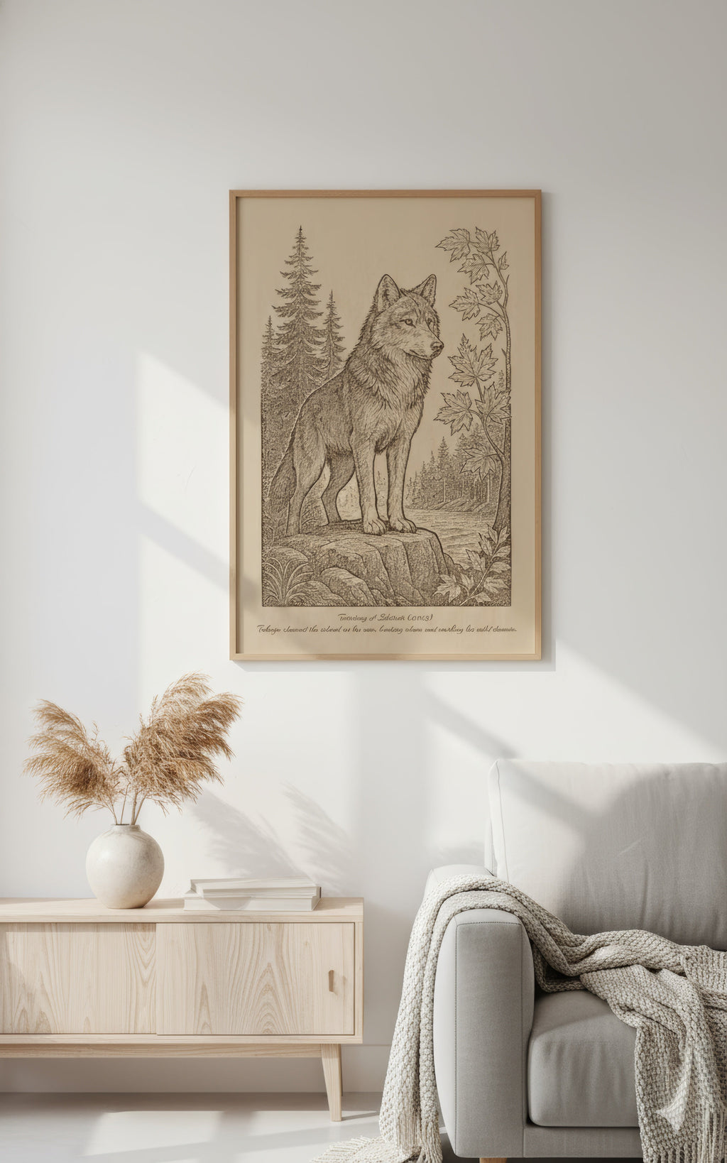 Takaya – Island Guardian (2013) – Laser Engraved Wooden Wall Art