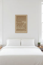 Takaya – Winter Storm (2016) – Laser Engraved Wooden Wall Art