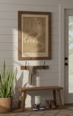 Takaya – Captured and Returned (2019) – Laser Engraved Wooden Wall Art