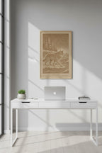 Takaya – Winter Storm (2016) – Laser Engraved Wooden Wall Art