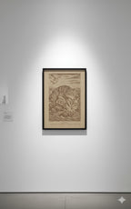 Sea Wolf (2014) – Laser Engraved Wooden Wall Art