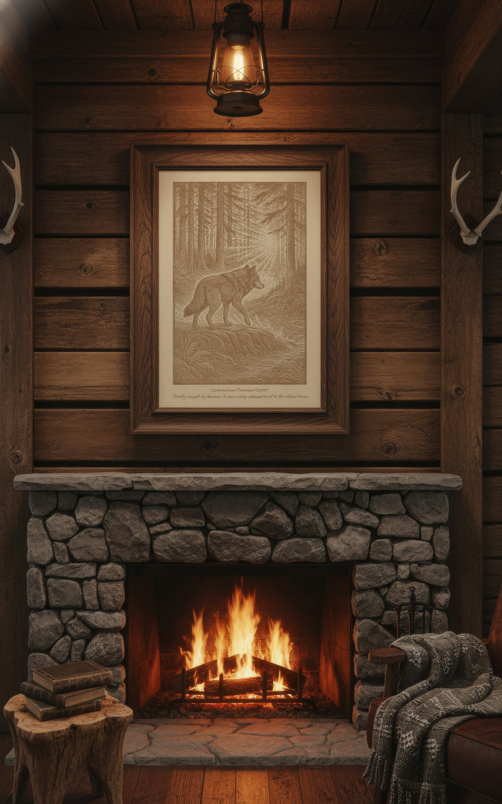 Takaya – Captured and Returned (2019) – Laser Engraved Wooden Wall Art