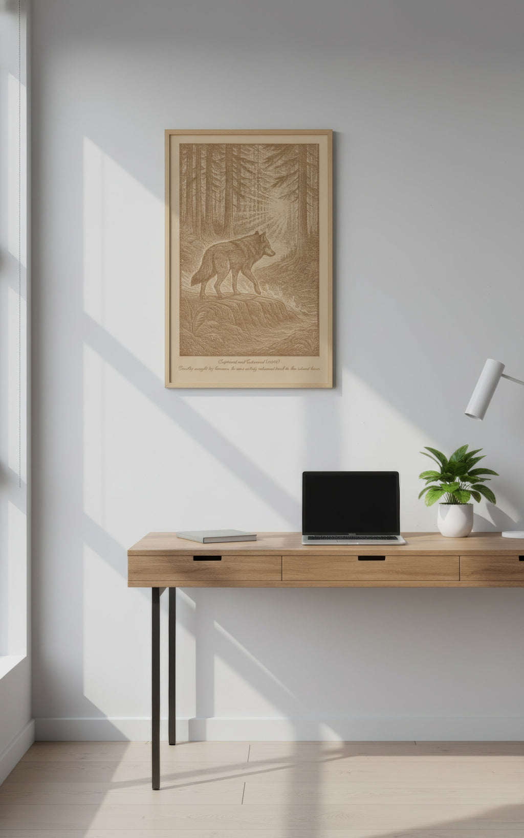 Takaya – Captured and Returned (2019) – Laser Engraved Wooden Wall Art