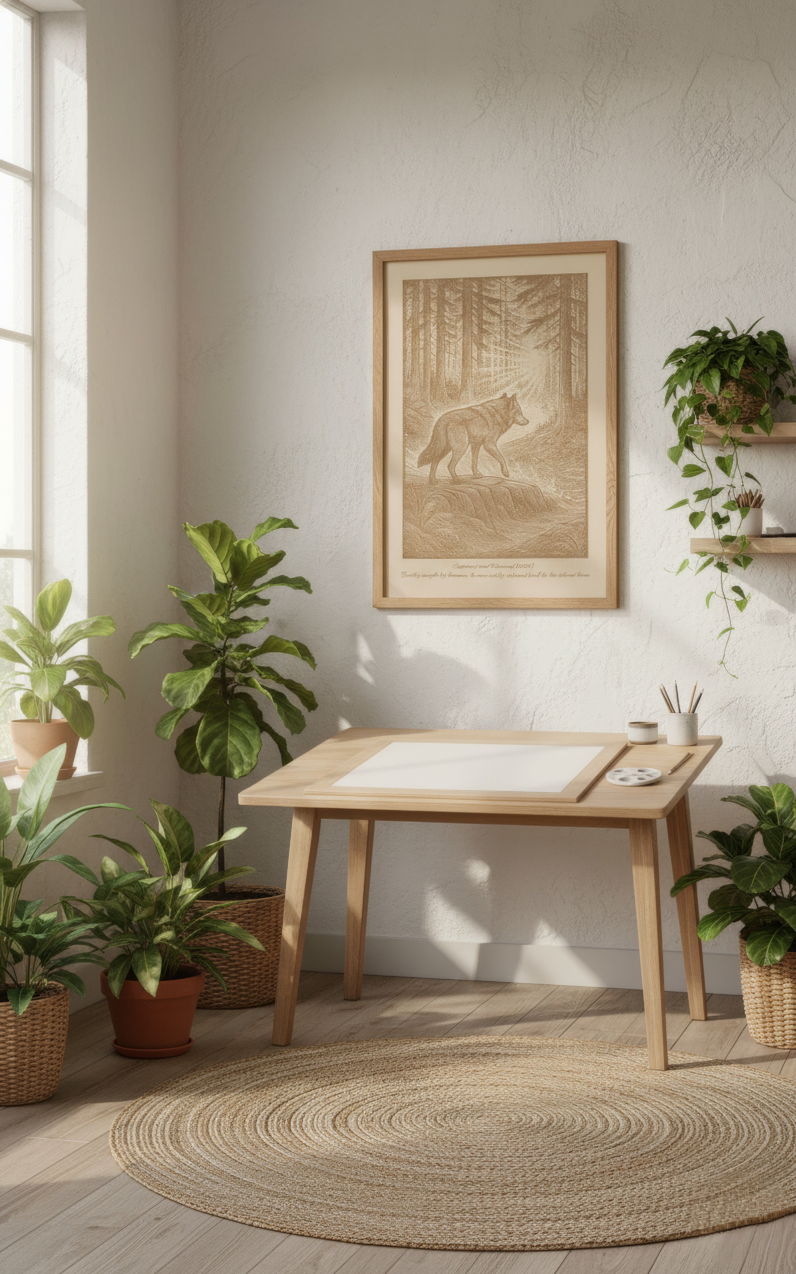 Takaya – Captured and Returned (2019) – Laser Engraved Wooden Wall Art