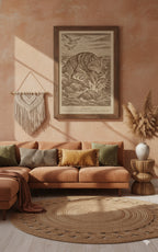 Sea Wolf (2014) – Laser Engraved Wooden Wall Art