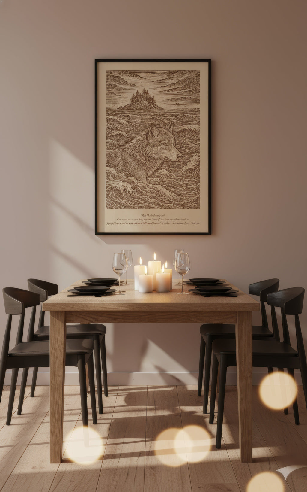 Takaya – The Lone Journey (2012) – Laser Engraved Wooden Wall Art
