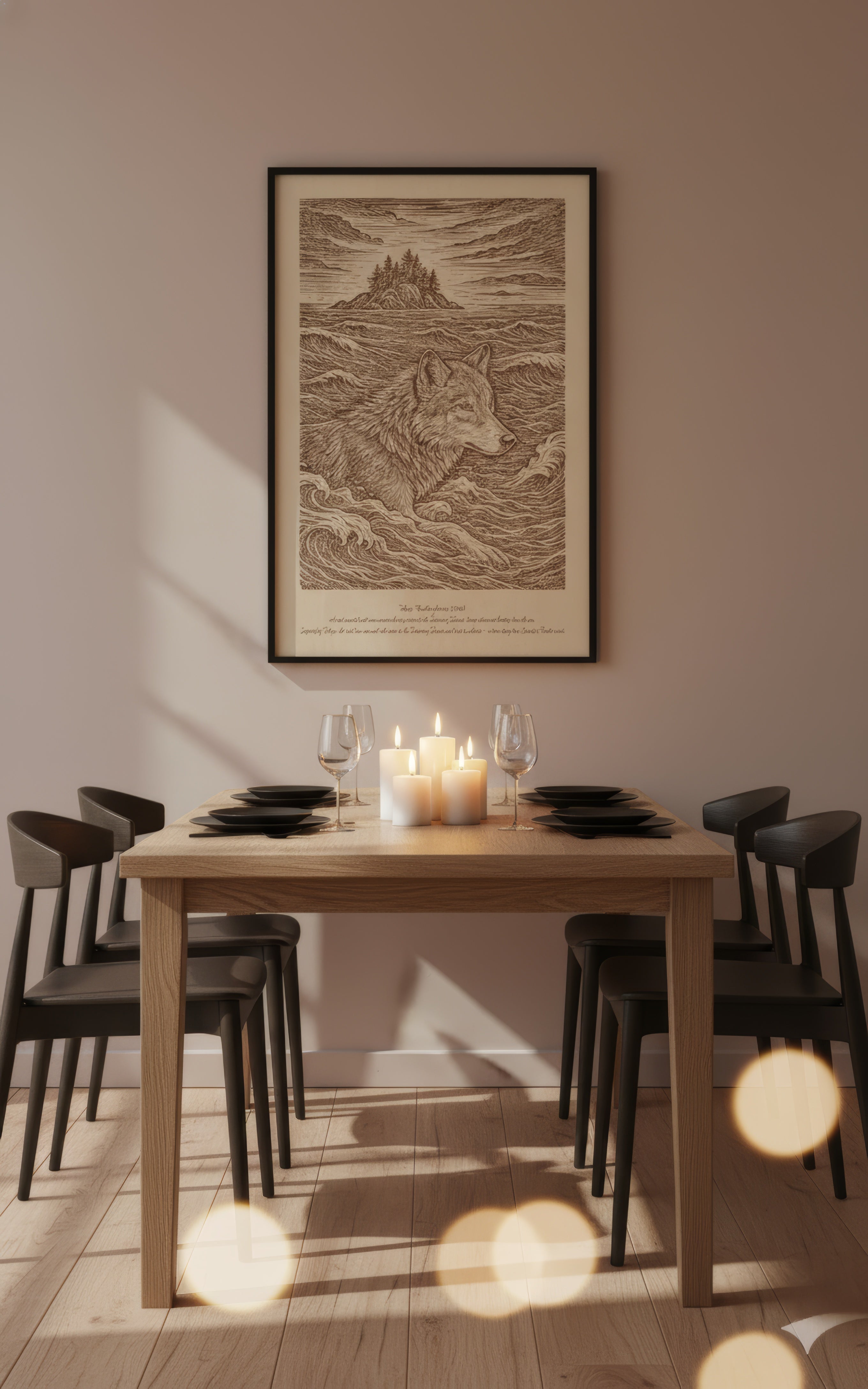 Takaya – The Lone Journey (2012) – Laser Engraved Wooden Wall Art