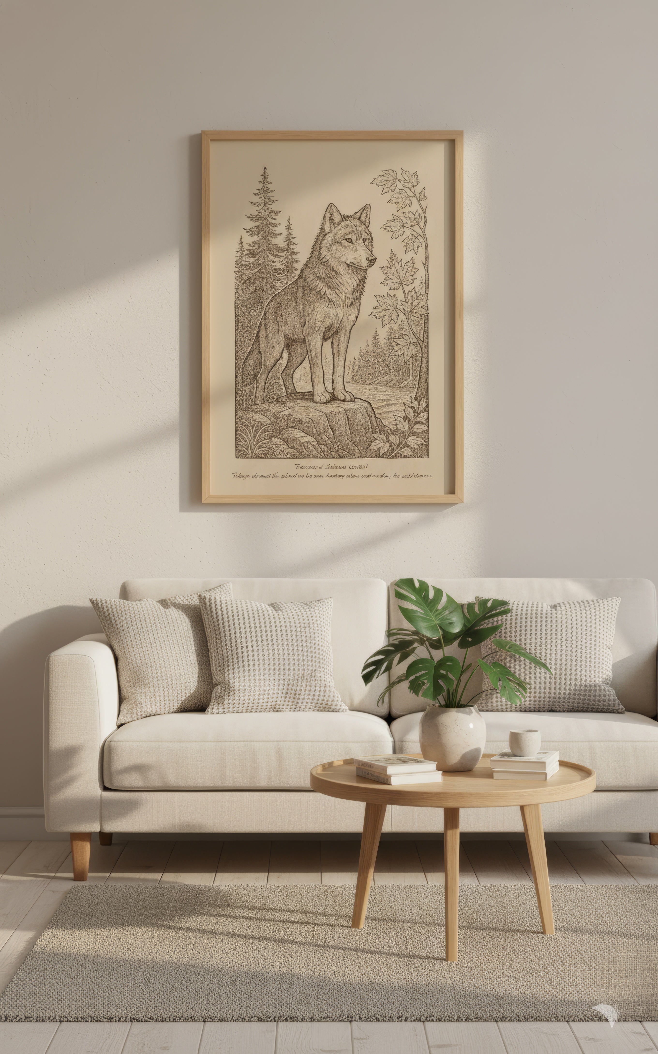 Takaya – Island Guardian (2013) – Laser Engraved Wooden Wall Art
