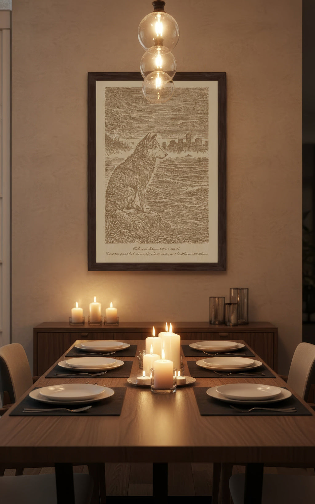 Takaya – Echoes of Silence II (2018–2019) – Laser Engraved Wooden Wall Art