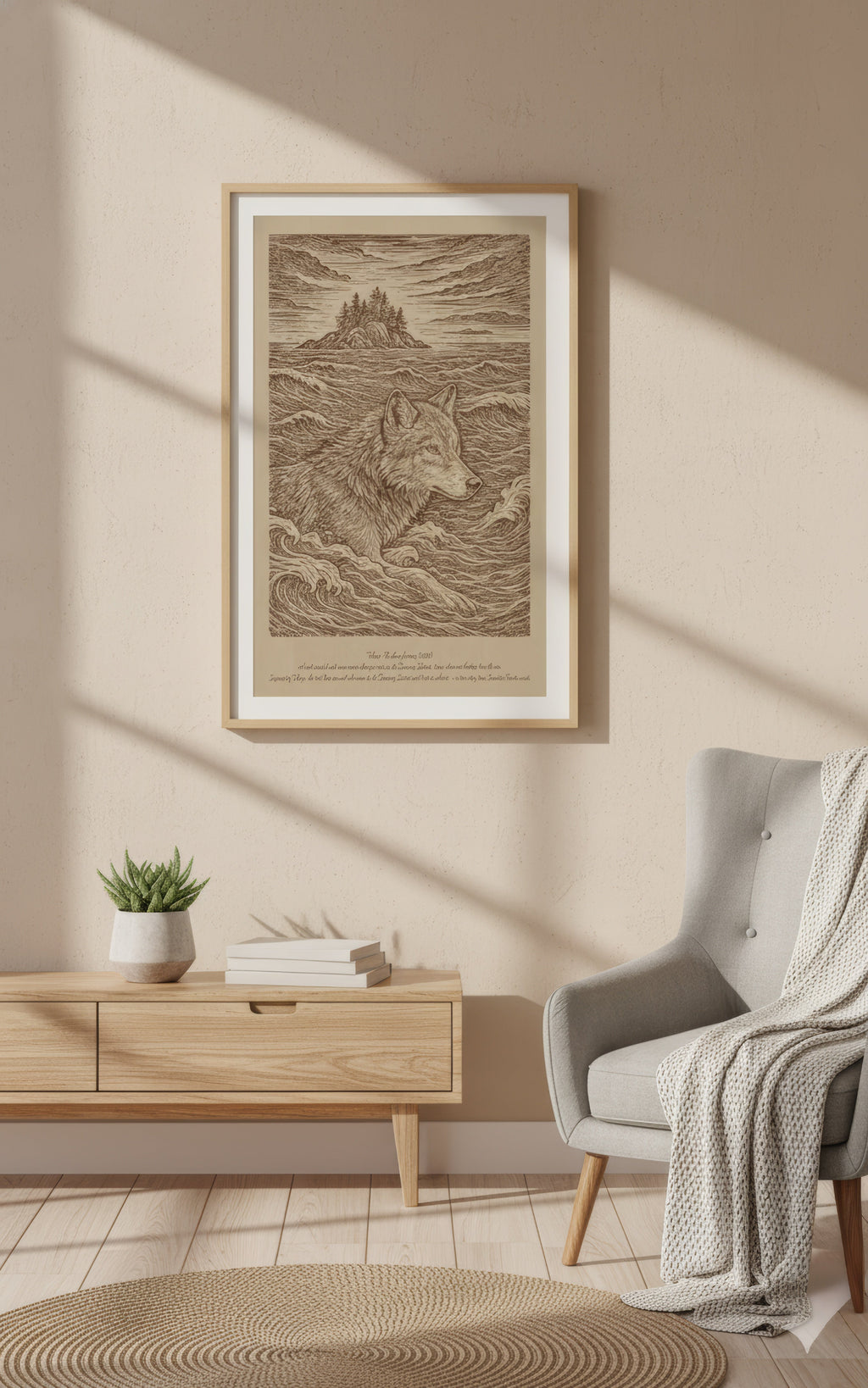 Takaya – The Lone Journey (2012) – Laser Engraved Wooden Wall Art