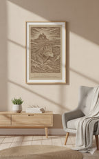 Takaya – The Lone Journey (2012) – Laser Engraved Wooden Wall Art