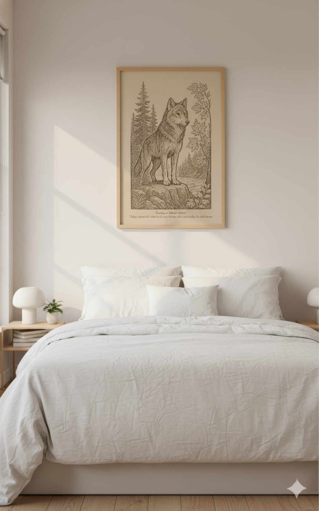 Takaya – Island Guardian (2013) – Laser Engraved Wooden Wall Art