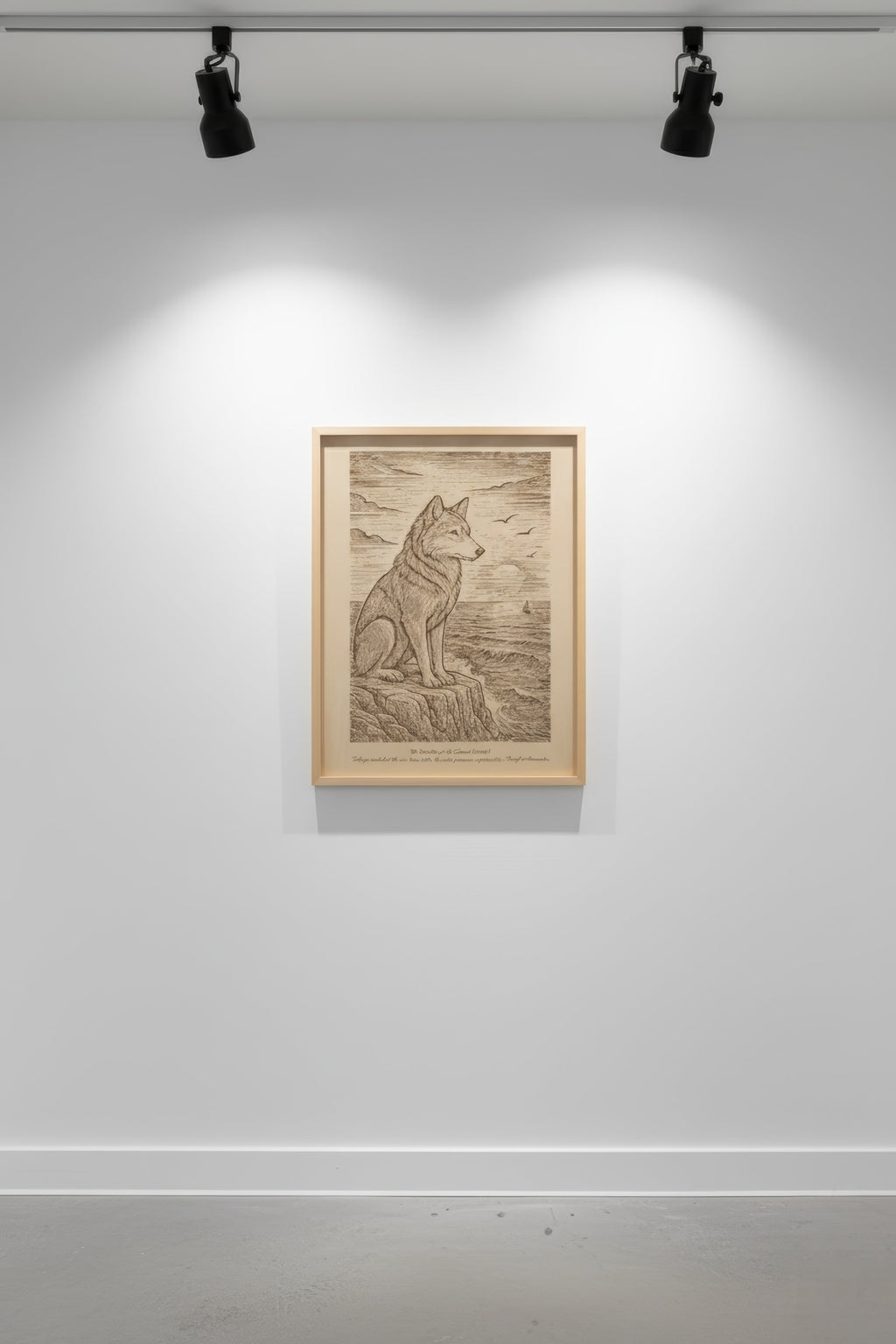 Takaya – The Watcher of the Island (2015) – Laser Engraved Wooden Wall Art