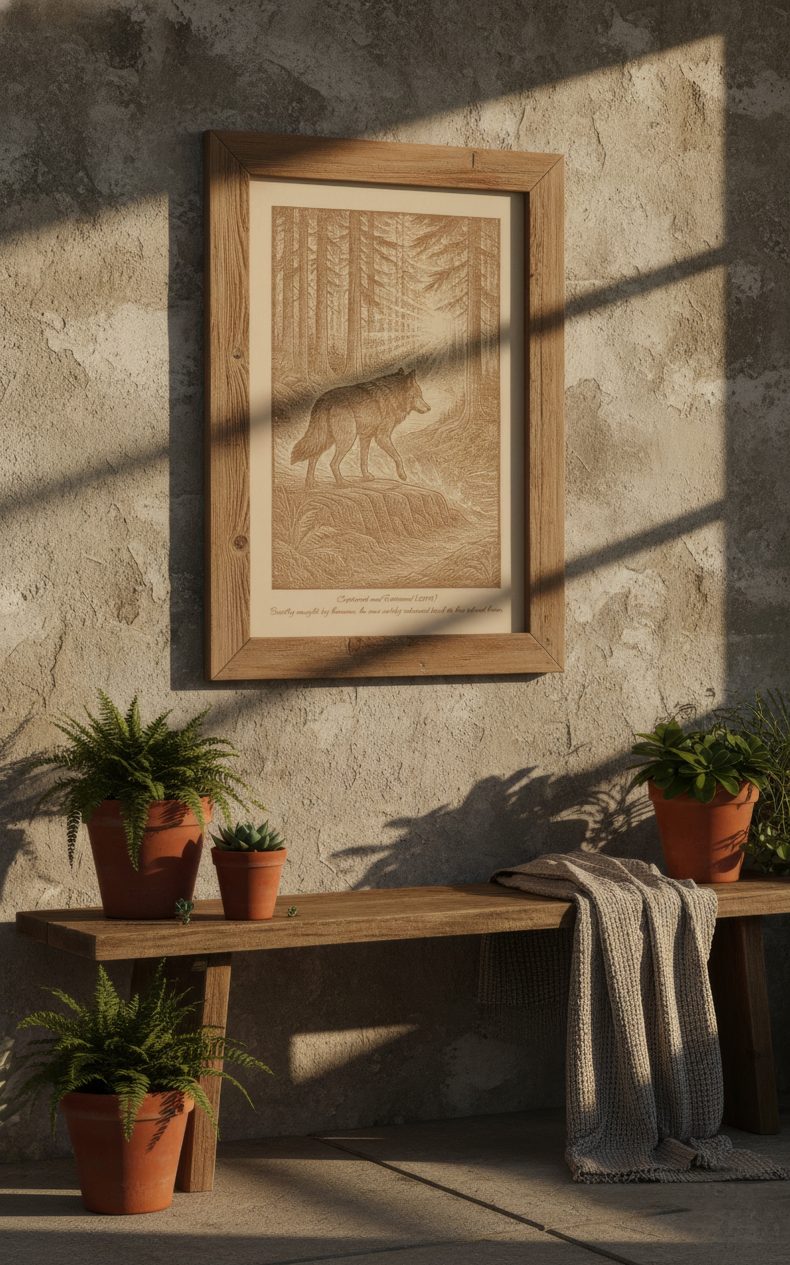 Takaya – Captured and Returned (2019) – Laser Engraved Wooden Wall Art