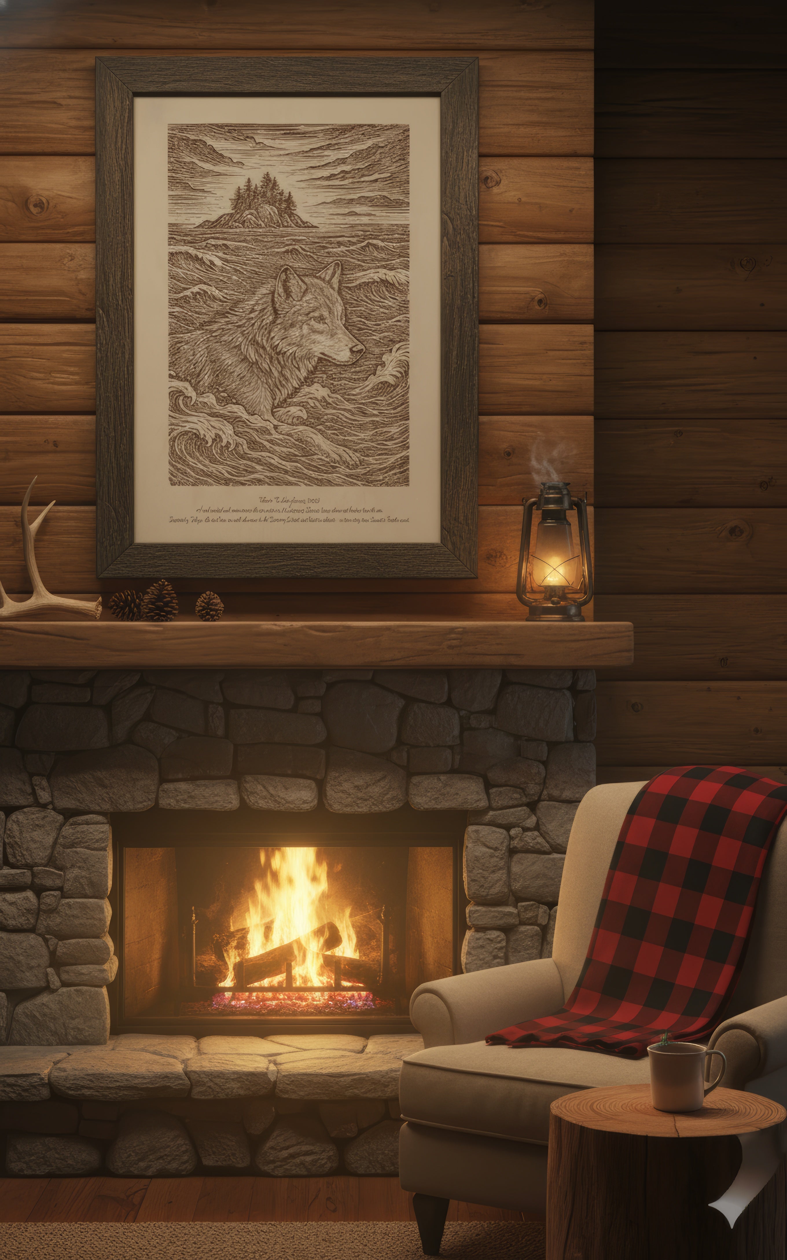 Takaya – The Lone Journey (2012) – Laser Engraved Wooden Wall Art