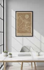 Takaya – Echoes of Silence (2017–2018) – Laser Engraved Wooden Wall Art