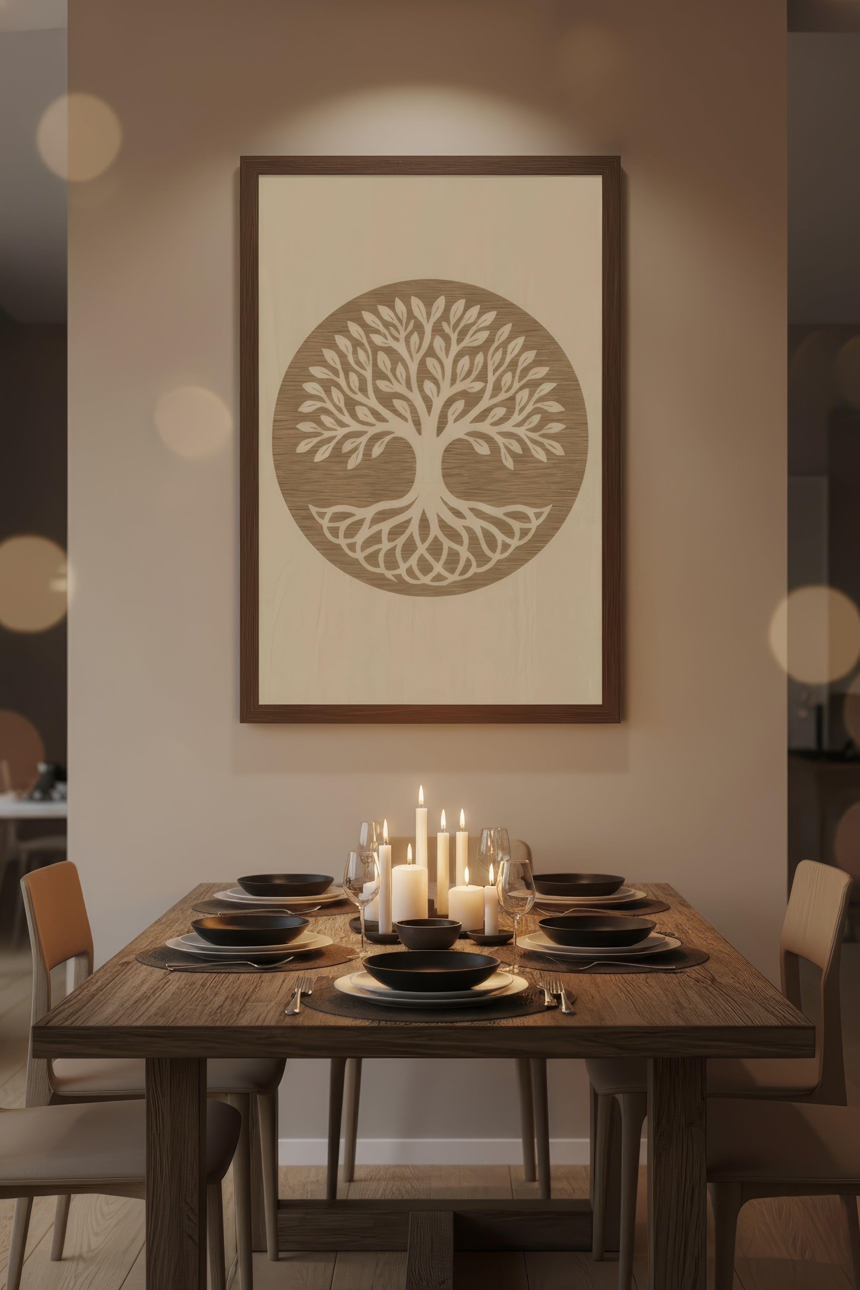 Tree of Life – Laser Engraved Wooden Wall Art