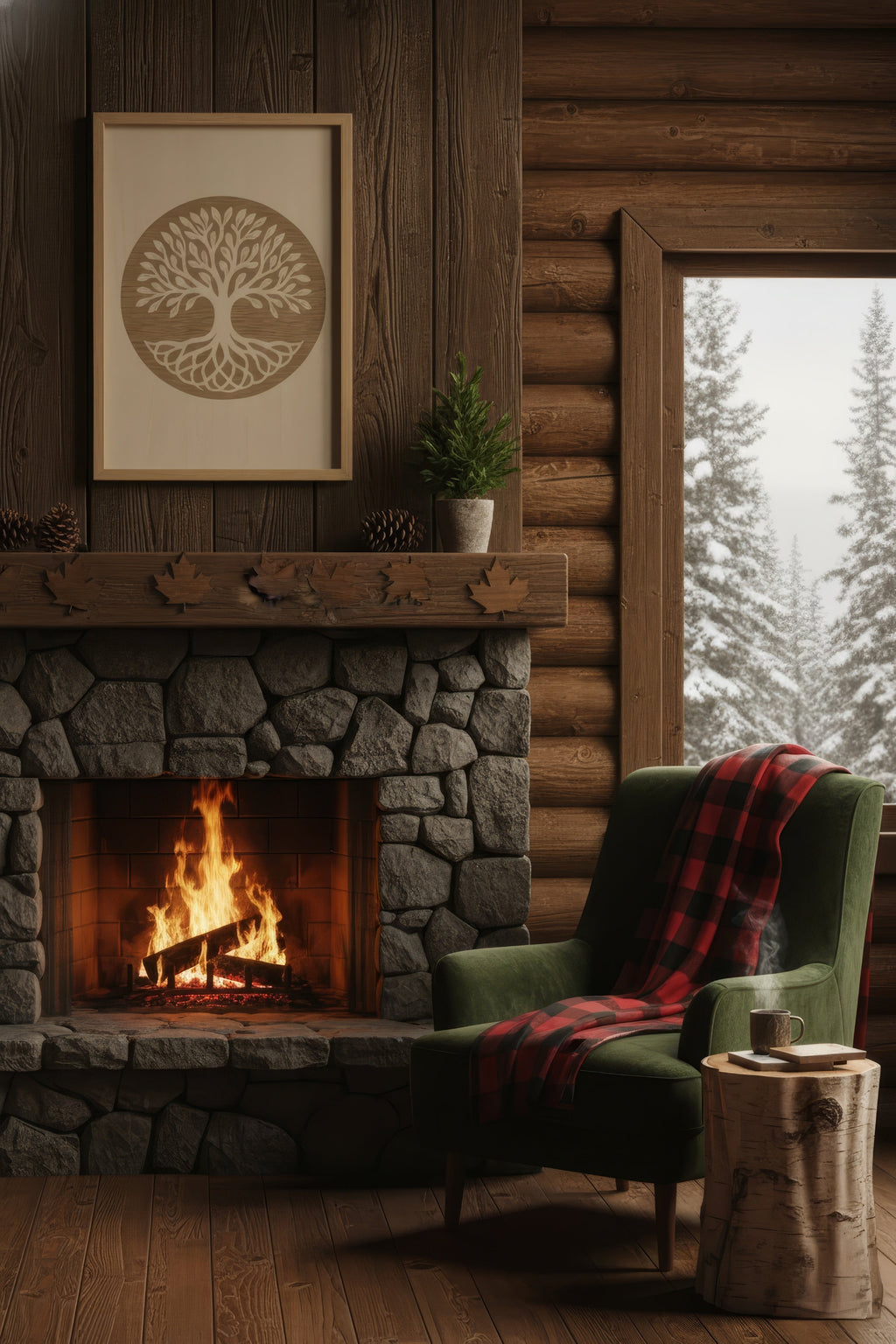 Tree of Life – Laser Engraved Wooden Wall Art