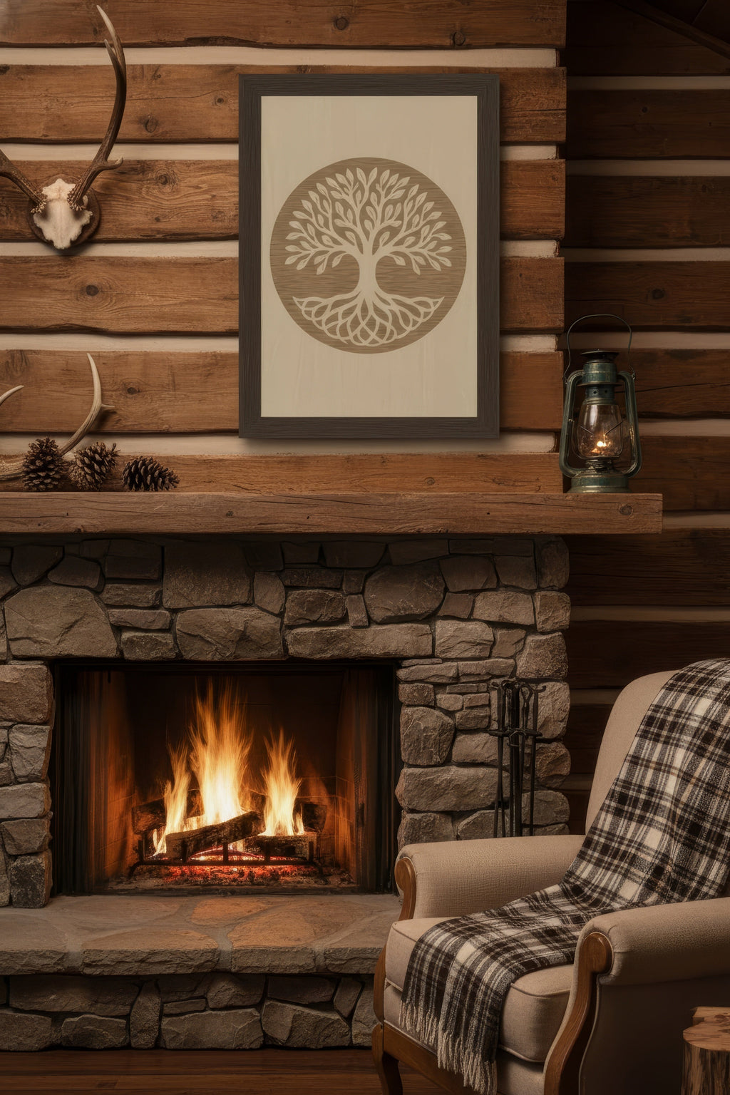 Tree of Life – Laser Engraved Wooden Wall Art